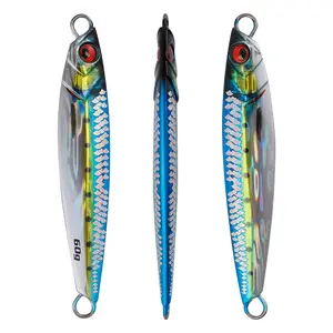 JiggingDuke DUO pemikat ikan laut, gambar 3D 40g 60g Shore casting lambat Jigging logam