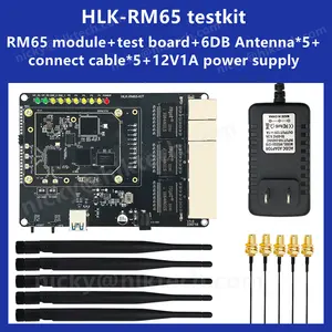 Hi-Link MT7981B módulo de roteamento WiFi6 de banda dupla RM65 Gigabit AX3000 openwrt módulo de roteamento gateway kit de teste para hotspot móvel