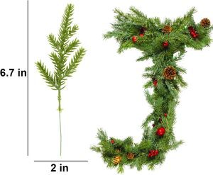 ต้นไม้ปลอมทำจากพลาสติกเทียมสัมผัสจริงสำหรับตกแต่งเทศกาลคริสต์มาสดีไซน์ใหม่ - Product Image 2