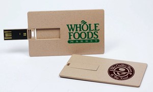 Tarjeta de Visita USB Ecológica Personalizada con Batería de Litio-Polímero USB 2.0, Carga Inalámbrica y Soporte de Carga Rápida - Product Image 3