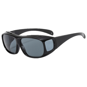 Nouvelles lunettes de cyclisme UV400, monture PC, verres AC, vision nocturne, unisexes, lunettes de sécurité pour la conduite, le travail et les activités de plein air - Product Image 5