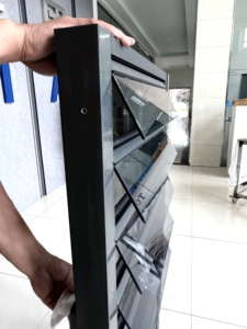 As2047 Toma nhôm kính louver khung cửa sổ nhôm kính louver khuôn cửa sổ nhôm kính louver cửa sổ trượt - Product Image 6