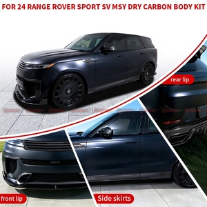 ชุดแต่งตัวถังคาร์บอนไฟเบอร์แบบแห้ง MSY Style ปี 2024 สำหรับ Land Rover Sport SV ประกอบด้วยลิ้นกันชนหน้า ช่องระบายอากาศ สเกิร์ตข้าง กระจังหน้าหลัก สปอยเลอร์หลัง และปีกหลังคา - Product Image 4