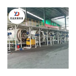 2800*8000 Automatic Control oil sludge pyrolysis plant with auto feeding system and auto discharge system