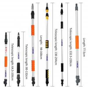 160cm/180cm/250cm/300cm Telescopic Aluminum <strong>Window</strong> <strong>Cleaning</strong> Brush Set Siding Floor <strong>Cleaning</strong> Tool Microfiber Car <strong>Cleaning</strong> Brush - Product Image 6