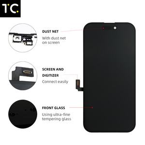 Vente en gros directe d'usine Écran LCD FHD de 6,7 pouces pour 16 et 16 Plus avec garantie d'un an Certifié CE Version universelle - Product Image 2