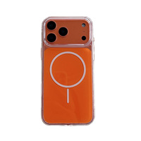 Coque magnétique transparente antichoc à chargement sans fil pour iPhone 17 16 Pro Max 15 14 13 12 11 avec boîte – Meilleures ventes