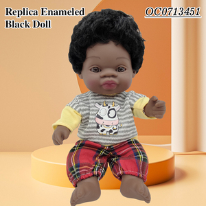 14 <strong>Silicone</strong> Model Reborn Baby Black Real Dolls Soft <strong>Silicone</strong> Girl - Product Image 2