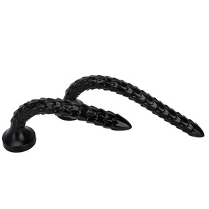 Dildo <span class=keywords><strong>Anal</strong></span> Extra Largo para Hombre y Mujer, Dispositivo de Autoestimulación, Impermeable, Ecológico, Penetración Profunda - Product Image 5