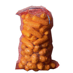 Sacos tubulares de red Leno PP, bolsas de malla Raschel de polipropileno para envasar verduras, cebolla, patata, maíz con cordón - Product Image 5