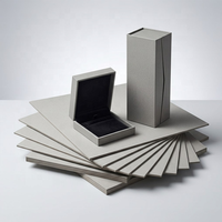   Carton gris rigide de haute qualité 2mm-5mm, feuilles de carton gris recyclé pour boîtes de luxe et couvertures de livres, anti-ondulation