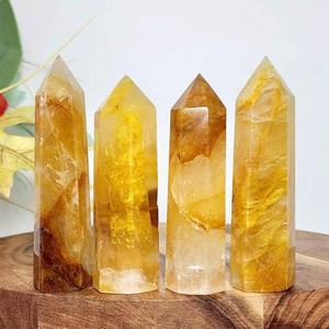 Piedra de Cristal de Arenisca Dorada Natural Pulida Estilo Bohemio al por Mayor para Decoración del Hogar y Regalos Festivos - Product Image 5