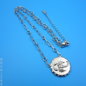 Collier Éléments du Zodiaque, Pierre Précieuse Violette, Zircon, Pendentif en Or Blanc Électroplaqué, Forme Étoile, Design Géométrique, Usage Quotidien - Product Image 4