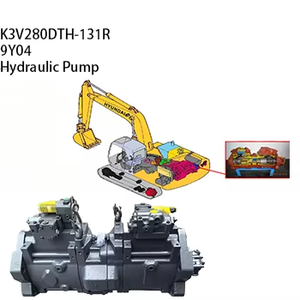 ปั๊มไฮดรอลิกแบบลูกสูบ K3V280DTH-131R-9Y04 สำหรับรถขุด ปั๊มหลักซีรีส์ K3V อะไหล่สำหรับเครื่องจักรก่อสร้าง - Product Image 6