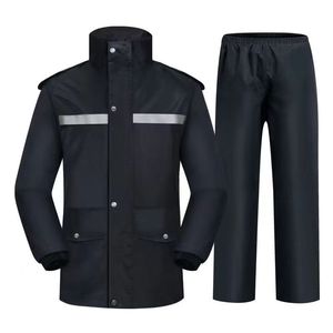 Combinaison de <span class=keywords><strong>pluie</strong></span> pour <span class=keywords><strong>moto</strong></span> à prix d'usine, veste et <span class=keywords><strong>pantalon</strong></span> pour hommes, imperméable en tissu Oxford, réfléchissant, pour la randonnée, le travail, la <span class=keywords><strong>moto</strong></span> - Product Image 2