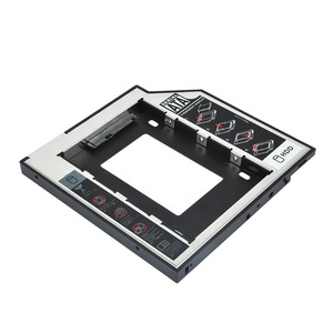 Universal SATA 3.0 2nd HDD Caddy 9.5mm para 2.5 "2TB SSD Carcasa de disco duro con LED para computadora portátil DVD-ROM Bahía ó - Product Image 2