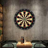 Heißer Verkauf: Umweltfreundliche Sisal-Borsten-Dartboard – Langlebiges, modernes Flechetteau für den Innenbereich – Ideal für Sportartikel