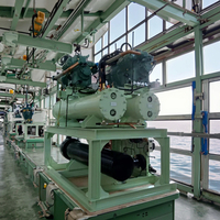 Refroidisseur à vis modulaire antidéflagrant à refroidissement par air, pompe à engrenages, moteur, eau douce, eau de mer, zone dangereuse, utilisation en mer, FPSO