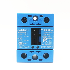 Nuevo Relé de Estado Sólido Original Celduc SOB965660 SSR SPST-NO 50A 24-600V Serie Okpac Montaje en Chasis Terminal de Tornillo - Product Image 3