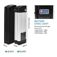 Baterai Sepeda Listrik Silverfish Custom 24V 36V 48V 52V 60V 72V, Paket Lithium Ion OEM 10Ah-30Ah untuk Sepeda Listrik Gunung