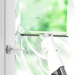 Brosse de nettoyage 3-en-1 pour carrelage, vitres et voiture avec poignée longue et pulvérisateur - Product Image 3