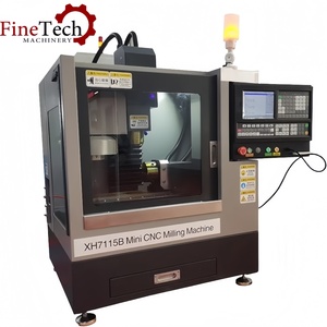XH7115B Mini Vertical CNC <strong>Milling</strong> <strong>Machine</strong> Machining Center Automatic Metal GSK Control System Single Spindle 4th Axis Heavy Duty - Product Image 1