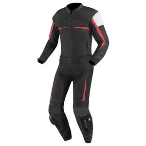 Combinaison de moto en cuir de course de haute qualité, deux pièces, meilleure protection, design professionnel personnalisé - Product Image 5