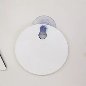 RubySub-señales de advertencia de MDF redondas para coche, accesorio de sublimación en blanco, con ventosa - Product Image 2