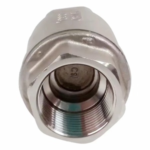 WZ thép không gỉ dọc kiểm tra van nữ ren H12 kiểm tra van khí/dầu hướng dẫn sử dụng điện đồng ỐNg Lót NPT đúc - Product Image 2