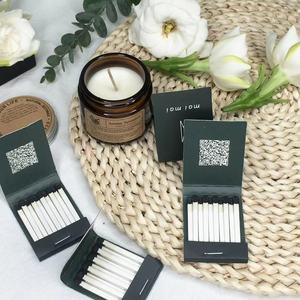 Fiammiferi di lusso di nuovo stile con MOQ ridotto, personalizzabili, decorativi, di sicurezza, in blocco, per la casa - Product Image 4