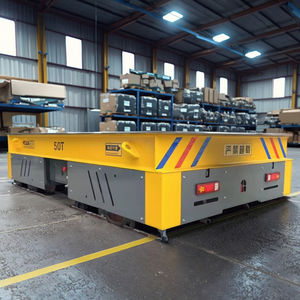 Anpassbarer 5-50T Track less Electric Flatbed 30/25T <span class=keywords><strong>Material</strong></span> handler 5T Mechanischer <span class=keywords><strong>Mover</strong></span> für den Bau von Produktions anlagen - Product Image 2