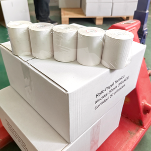 Pré imprimé 80Mm x 50M 58X38 80X60 57MX16 Rouleaux de papier thermique de 48 grammes - Product Image 1