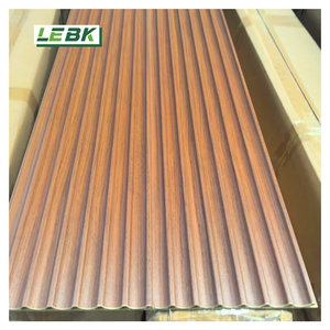 Panneaux muraux en PVC sensation luxe, revêtement mural intérieur en WPC, panneaux décoratifs en bois, feuilles murales en bois pour chambres à coucher - Product Image 3