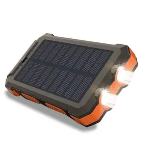 Productos más vendidos Estación de energía solar recargable 20000mAh Batería de energía exterior impermeable multifuncional con brújula