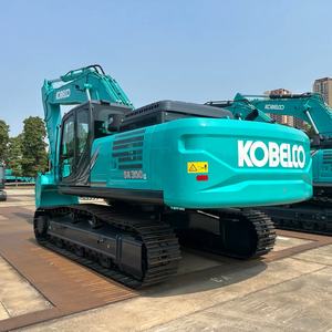Mini-excavatrice hydraulique Kobelco SK350LC, 35 tonnes, chenilles, moteur principal, pompe, boîte de vitesses, roulement, capacité de la cuvette de 1,6 m, puissance de 196,9 kW - Product Image 4