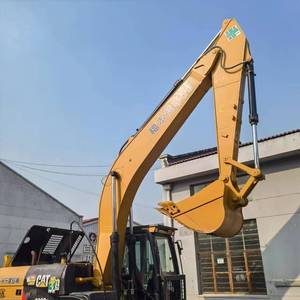 Excavadora de cadenas de 20 toneladas para sitios de excavación medianos, excavadora Caterpillar CAT 320D2 usada de Japón para granja - Product Image 5