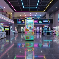 Machine d'arcade à monnayeur pour la danse et le jeu de tambour, avec ours en peluche ludique, pour tous les âges (à partir de 6 ans), en métal, pour centres de jeux, version anglaise, garantie 1 an