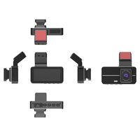 Cámara para Auto 2022, DVR de 3.4 Pulgadas, Frontal 2K, Trasera 1080P HD, WIFI, Compatible con Internet de Celular, Monitoreo de Estacionamiento 24 Horas, Grabadora para Auto con WiFi