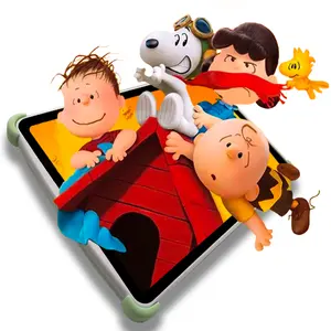 10.1 인치 64GB 어린이 태블릿 안드로이드 유아 태블릿 실리콘 케이스 자녀 보호 APP와 어린이 태블릿 PC