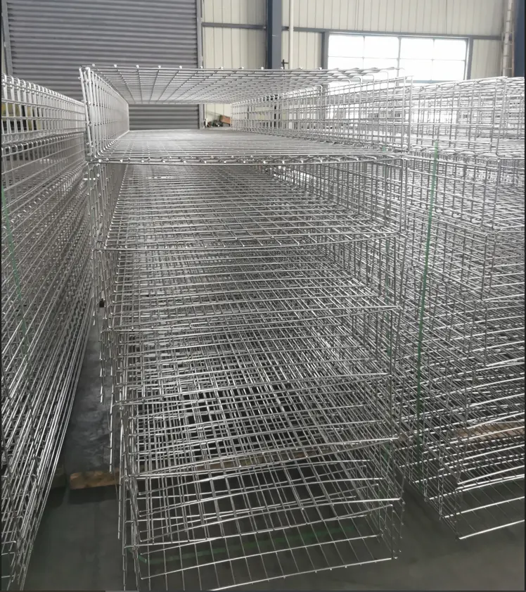 High quality zinc plating indoor wire mesh cable tray