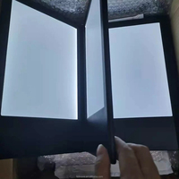 Support de menu LED rechargeable pour bar, éclairage de menu pour boissons et plats, porte-menu lumineux, affichage de commandes, couverture de livre de menu lumineuse