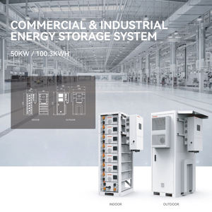 Système de stockage d'énergie solaire tout-en-un DEMUDA C&I pour hôtels, 50 kW, 100 kWh, kit de système d'énergie solaire commerciale - Product Image 3