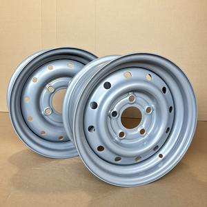 <span class=keywords><strong>Roue</strong></span> de remorque en acier Jingu 13x6, 5x112 PCD, 30 mm ET, 950 kg, certifiée DOT/TUV/CE/Bureau Veritas, nouvelle pièce de rechange, argent - Product Image 3