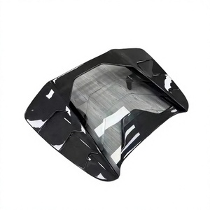Tapa de Maletero Trasera de Fibra de Carbono Seca de Alta Calidad, Apta para Ferrari 488 Spider, Capó del Motor 89221600 03FE08710013LG - Product Image 1