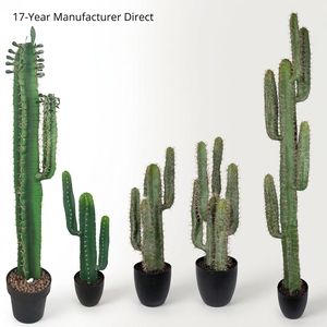 OH ARTS <span class=keywords><strong>Cactus</strong></span> Saguaro <span class=keywords><strong>Artificial</strong></span> Anti-UV, Planta de <span class=keywords><strong>Cactus</strong></span> Columnar <span class=keywords><strong>Artificial</strong></span> en Maceta para Paisajismo de Desiertos al Aire Libre y Decoración Moderna - Product Image 1