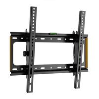Support mural pour téléviseur One Piece Back Plate pour écrans de 26 à 55 pouces, max. 45 kg, angle de vue parfait réglable ±15° °   Support inclinable VESA 440x410mm OEM