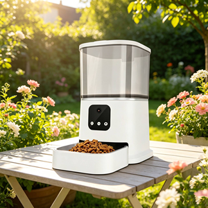 Distributeur automatique de nourriture pour animaux de compagnie Tuya de haute qualité, distributeur automatique de nourriture pour animaux de compagnie étanche - Product Image 1