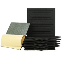 Panel Akustik Serat Poliester Veneer Embossed Tebal 9mm NRC 1.0 Desain Modern untuk Dinding Kedap Suara di Gudang, Gym, Luar Ruangan