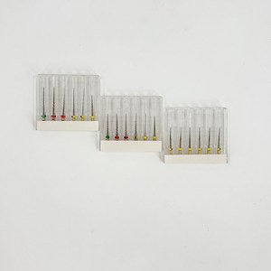 6 pièces/paquet, série or, limes dentaires endodontiques en or NITI, coniques rotatives SX/S1/S2/F1-F3 19/21/25MM, équipement de machinerie CE utilisé pour la dentisterie - Product Image 3