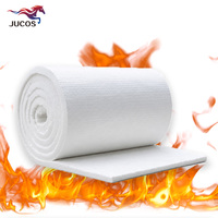 Couverture en fibre céramique réfractaire 1260°C, isolation thermique, 128 kg/m³, haute densité, protection ignifuge pour four, chaudière, poêle